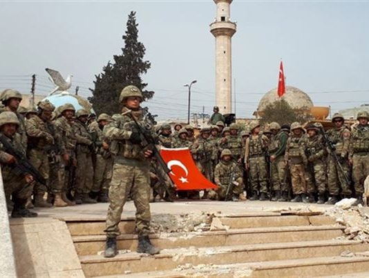 TSK ve ÖSO Afrin şehir merkezinde kontrolü ele geçirdi.
